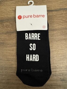NWT Barre So Hard Pure Barre Sticky Socks